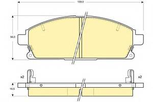 Тормозные колодки для моделей: ACURA (MDX), HONDA (MDX), INFINITI (Q45,QX4,Q45), NISSAN (PATHFINDER,X-TRAIL,SERENA,QUE