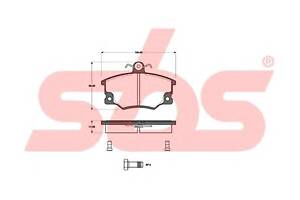 Тормозные колодки для моделей: ALFA ROMEO (145, 155,146), AUTOBIANCHI (Y10), FIAT (REGATA,REGATA,RITMO,ARGENTA,TEMPRA,T