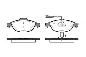 Тормозные колодки для моделей: ALFA ROMEO (156, 156)