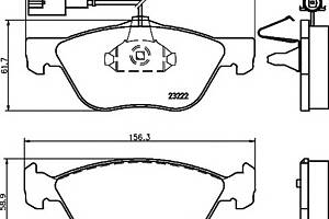 Тормозные колодки для моделей: ALFA ROMEO (166)