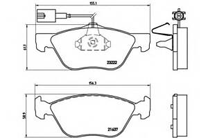 Тормозные колодки для моделей: ALFA ROMEO (166)