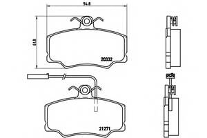 Тормозные колодки для моделей: ALFA ROMEO (33, 33,33,33)