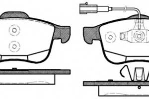Колодки гальмівні для моделей: ALFA ROMEO (GIULIETTA)