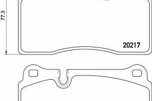 Гальмівні колодки для моделей: ASTON MARTIN (DB9, DB9, VANTAGE, VANTAGE)