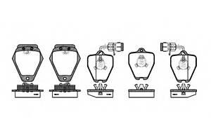 Тормозные колодки для моделей: AUDI (100, 100,100,A6,A8,CABRIOLET,A6)
