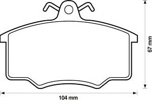 Гальмівні колодки для моделей: AUDI (100,100,80, COUPE), VOLVO (340-360,340-360)