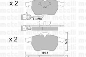 Тормозные колодки для моделей: AUDI (100, 100,A6,A6)