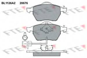 Тормозные колодки для моделей: AUDI (100, 100,A6,A6)