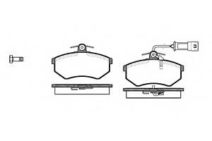 Тормозные колодки для моделей: AUDI (80, 80,100,100,100,100,80,90,200,200,COUPE,COUPE,200,QUATTRO)