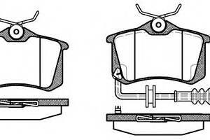 Тормозные колодки для моделей: AUDI (A2, A3,A3,A3,A1), SEAT (AROSA,IBIZA,CORDOBA,IBIZA,IBIZA), SKODA (FAVORIT,FAVORIT,F