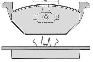 Тормозные колодки для моделей: AUDI (A3, A3,A3), SEAT (TOLEDO,LEON,IBIZA,CORDOBA,IBIZA,IBIZA,IBIZA), SKODA (OCTAVIA,OCT