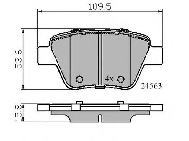 Тормозные колодки для моделей: AUDI (A3, A3,A3,A1), SEAT (ALTEA,LEON,ALTEA), SKODA (OCTAVIA,OCTAVIA,SUPERB,YETI,SUPERB)