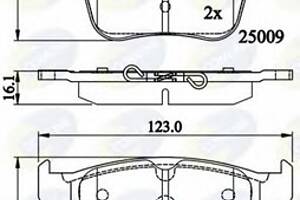 Тормозные колодки для моделей: AUDI (A3, A3,A3,A3), VOLKSWAGEN (GOLF)