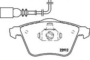 Тормозные колодки для моделей: AUDI (A3, A3,TT,TT,TT), SEAT (LEON), VOLKSWAGEN (SCIROCCO,GOLF,GOLF,GOLF)