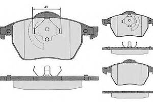 Тормозные колодки для моделей: AUDI (A3, TT,TT), SEAT (TOLEDO,LEON,IBIZA), SKODA (OCTAVIA,OCTAVIA), VOLKSWAGEN (PASSAT,