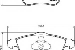 Тормозные колодки для моделей: AUDI (A4, A4,A4,A6,A4,A4,A6,A6), AUDI (FAW) (A6L)