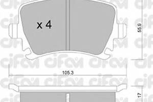 Тормозные колодки для моделей: AUDI (A4, A4,A8,A3,A6,A3,A4,A4,A6,TT,A6,TT,A3), SEAT (ALTEA,TOLEDO,LEON,ALTEA,EXEO,EXEO)