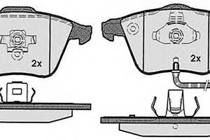 Колодки гальмівні для моделей: AUDI (A4, A4, ALLROAD, A4, A8, A3, A6, A4, A4, A6), SEAT (EXEO, EXEO)