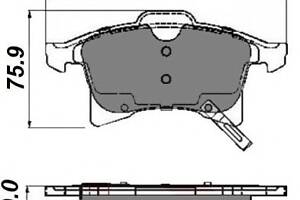 Тормозные колодки для моделей: AUDI (A6), CHEVROLET (ZAFIRA), OPEL (ASTRA,ASTRA,ASTRA,ZAFIRA,ASTRA,ASTRA,CORSA,ASTRA,C