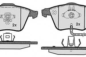Колодки гальмівні для моделей: AUDI (A6, A4, A4, A4, A6, A4, A4, A6, A6), NISSAN (PRIMERA)