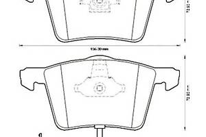 Тормозные колодки для моделей: AUDI (A6, A4,A4,A4,A6,A4,A4,A6,A6), SEAT (EXEO,EXEO)