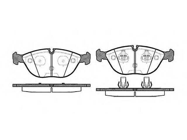 Тормозные колодки для моделей: AUDI (A8, A4,TT,TT), BMW (7-Series,Z8), CHRYSLER (CROSSFIRE,CROSSFIRE), MERCEDES-BENZ (C