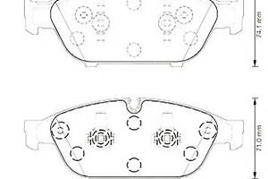 Тормозные колодки для моделей: AUDI (A8, A7,A6,A6,A6)