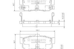 Тормозные колодки для моделей: AUDI (COUPE), INFINITI (G20,Q45), NISSAN (100-NX,SUNNY,PULSAR,PRIMERA,MAXIMA,ALMERA,SUN