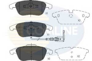 Колодки гальмівні для моделей: AUDI (Q3), SEAT (ALHAMBRA), VOLKSWAGEN (TIGUAN, SHARAN), VW (SVW) (TIGUAN)