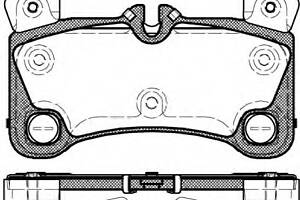 Тормозные колодки для моделей: AUDI (Q7), PORSCHE (CAYENNE), VOLKSWAGEN (TOUAREG)
