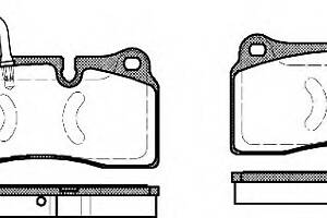Гальмівні колодки для моделей: AUDI (Q7, R8, R8)