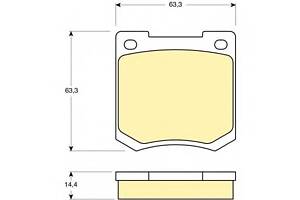 Тормозные колодки для моделей: AUSTIN (MAXI, ALLEGRO,ALLEGRO,MAXI,ALLEGRO), FORD (TAUNUS,CAPRI,CORTINA,CORTINA,CORTINA)