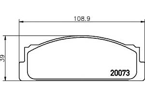 Тормозные колодки для моделей: AUTOBIANCHI (A), FIAT (X,RITMO,127,128,128,131,131,PANDA,FIORINO,FIORINO,FIORINO,128,85