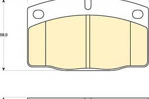 Тормозные колодки для моделей: BEDFORD (ASTRA, ASTRA,ASTRAMAX), LOTUS (ELAN), OPEL (KADETT,KADETT,REKORD,KADETT,REKORD,