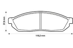 Тормозные колодки для моделей: BEDFORD (RASCAL, RASCAL), HONDA (CIVIC,CIVIC,CIVIC), MARUTI (800), SUZUKI (ALTO,ALTO,CAR