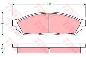 Тормозные колодки для моделей: BEDFORD (RASCAL, RASCAL,RASCAL,RASCAL), BYD (FLYER), HOLDEN (SCURRY,SCURRY), HONDA (CIVI