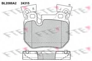 Тормозные колодки для моделей: BMW (1-Series, 1-Series)