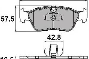 Гальмівні колодки для моделей: BMW (3-Series, 3-Series, 3-Series, 3-Series, 3-Series, Z3, 3-Series, Z3, 3-Series, 3-Series, 3-Se