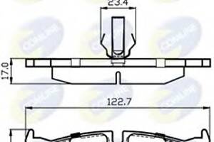 Гальмівні колодки для моделей: BMW (3-Series, 3-Series, 3-Series, 3-Series, 3-Series, Z4, Z4), MG (MG, MG, MG, MG), ROVER (75,7