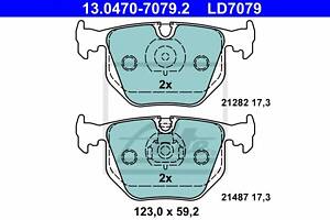 Тормозные колодки для моделей: BMW (7-Series, 3-Series,3-Series,3-Series,X5,3-Series,X3), LAND ROVER (RANGE-ROVER)