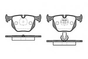 Тормозные колодки для моделей: BMW (7-Series, 5-Series,3-Series,3-Series,3-Series,Z8,X5,3-Series,Z4,X3,Z4), LAND ROVER