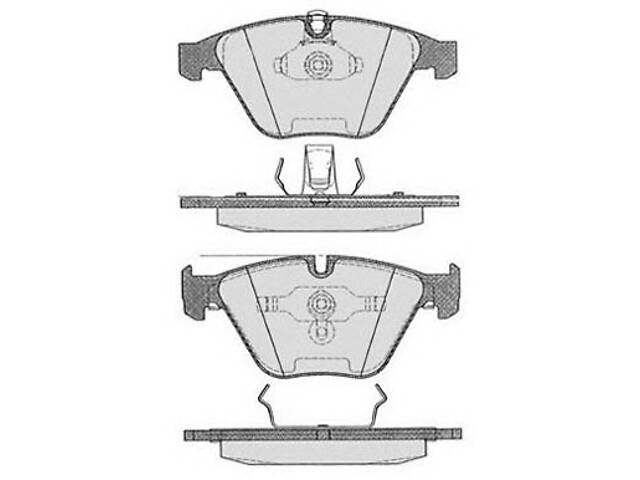 Гальмівні колодки для моделей: BMW (7-Series, 5-Series, 5-Series, 6-Series, 6-Series, 1-Series, 5-Series), OPEL (ASTRA)