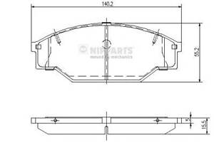 Тормозные колодки для моделей: BMW (8-Series), TOYOTA (CAMRY,CAMRY,CELICA,HILUX,CELICA,COROLLA,HIACE,COROLLA,HIACE,HIA