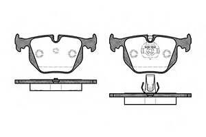 Тормозные колодки для моделей: BMW (X5, X3), LAND ROVER (RANGE-ROVER)