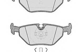 Гальмівні колодки для моделей: BMW (Z1,3-Series,3-Series,3-Series,3-Series,3-Series,5-Series,5-Series,7-Series,Z3,Z3)