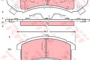 Тормозные колодки для моделей: BUICK (PARK, LE), CADILLAC (SEVILLE,SEVILLE,ELDORADO,ALLANTE,ALLANTE,DEVILLE,ELDORADO,FL