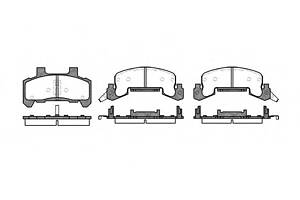 Тормозные колодки для моделей: BUICK (SKYLARK), CHEVROLET (BERETTA,CORSICA,CAVALIER,CAVALIER,CAVALIER)