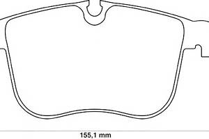 Тормозные колодки для моделей: CADILLAC (BLS, BLS), HOLDEN (VECTRA,VECTRA), OPEL (VECTRA,VECTRA,SIGNUM,VECTRA), SAAB (9