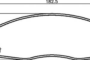 Тормозные колодки для моделей: CADILLAC (CTS), CADILLAC (SGM) (SLS)