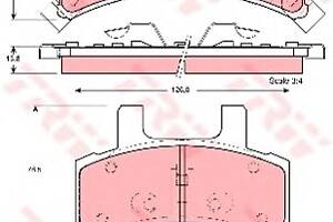 Колодки гальмівні для моделей: CADILLAC (ESCALADE), CHEVROLET (ASTRO,ASTRO,ASTRO,ASTRO,C1500,C2500,C2500,C2500,G20,SUB